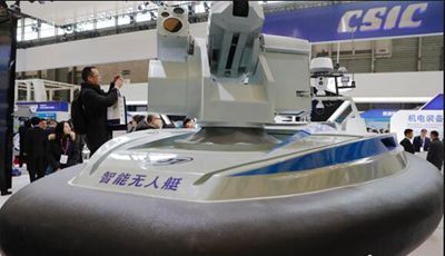 В Китае создан самый быстрый в мире беспилотный катер 