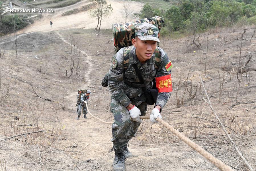 Миссия по разминированию территории близ границы Китая с Вьетнамом