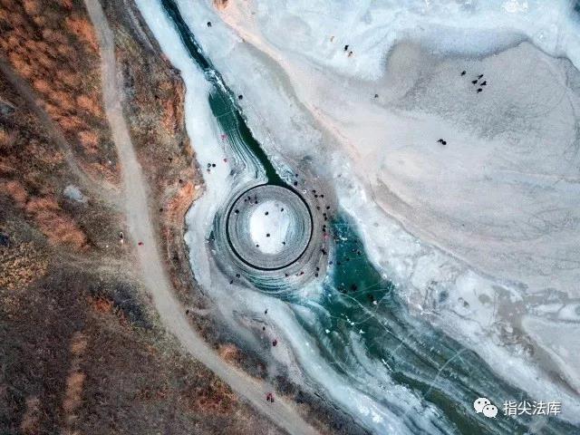 «Загадочный ледяной диск» появился на Северо-Востоке Китая