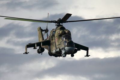 Российский вертолет Ми-24 потерпел крушение в Сирии из-за технической неисправности
