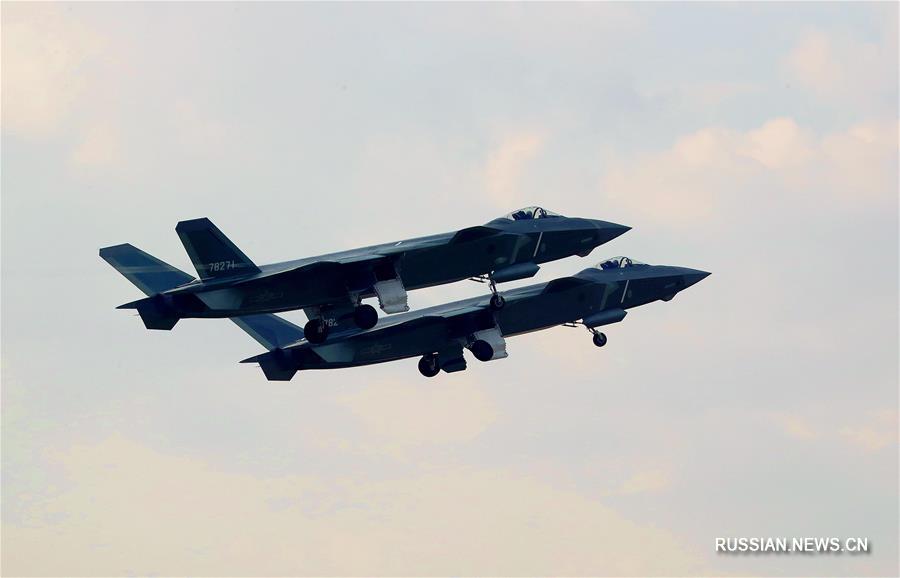 Китайские боевые самолеты новых моделей приступили к практическим учениям в новом году