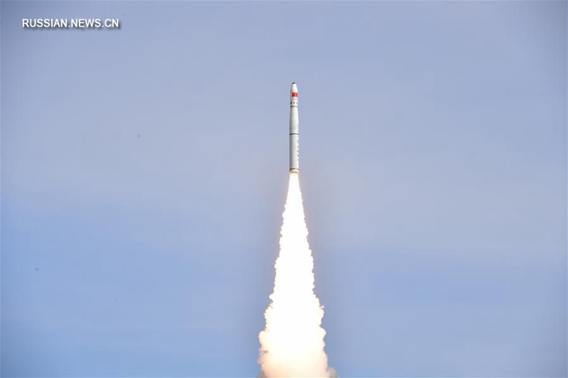 Китай осуществил успешный запуск двух спутников серии "Цзилинь-1"