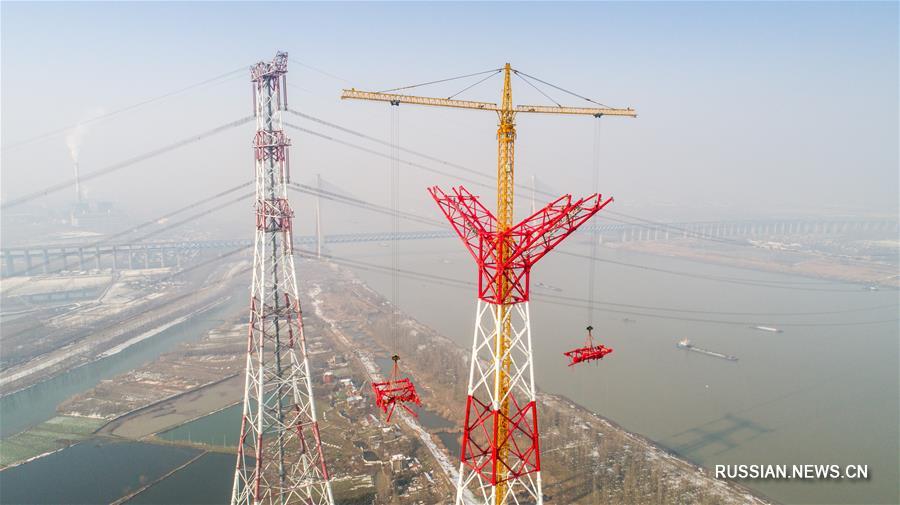 Строящаяся высоковольтная ЛЭП постоянного тока Чанцзи-Гуцюань станет самой мощной в мире