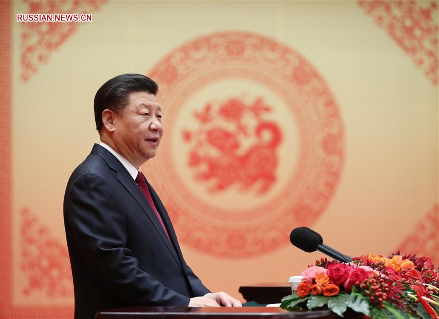 Китайские лидеры поздравили жителей страны с праздником Весны