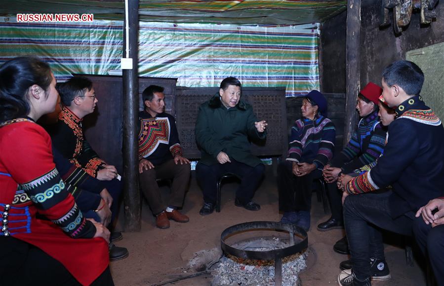 Си Цзиньпин подчеркнул сложность и актуальность борьбы с бедностью 
