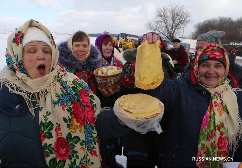 В Киеве отпраздновали Масленицу