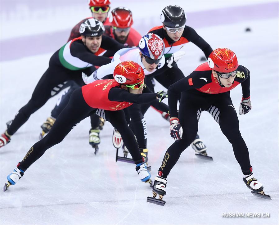 Олимпиада-2018 -- Шорт-трек: китайская сборная выиграла серебро в мужской эстафете на 5000 м
