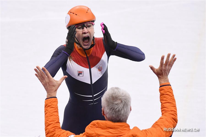 Олимпиада-2018: Голландская шорт-трекистка Схултинг стала олимпийской чемпионкой на дистанции 1000 м