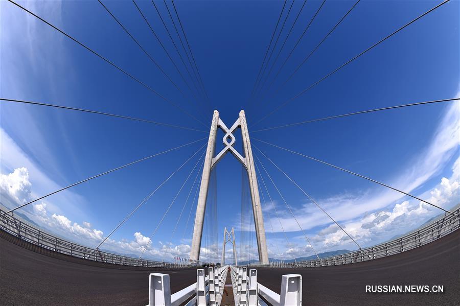 Мост Сянган-Чжухай-Аомэнь -- фотохроника проекта