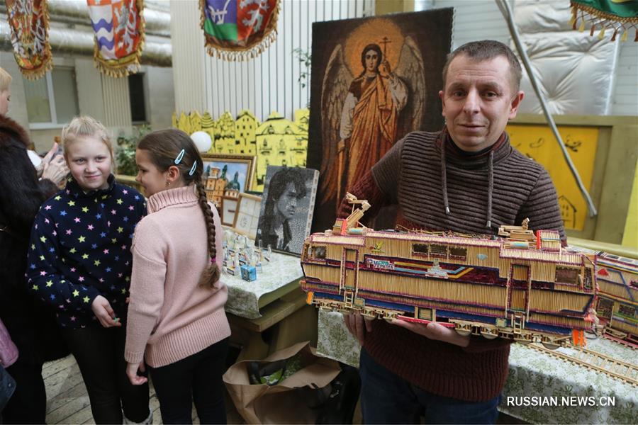 Фестиваль спичечных поделок в Киеве