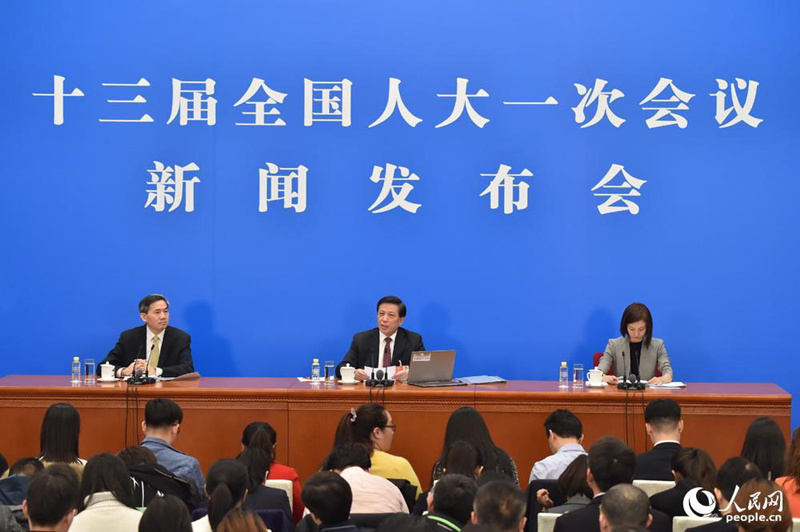 В Пекине состоялась пресс-конференция в преддверии 1-й сессии ВСНП 13-го созыва