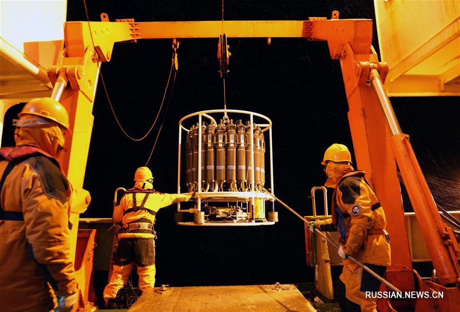 Китай проводит первые комплексные океанологические исследования в море Амундсена