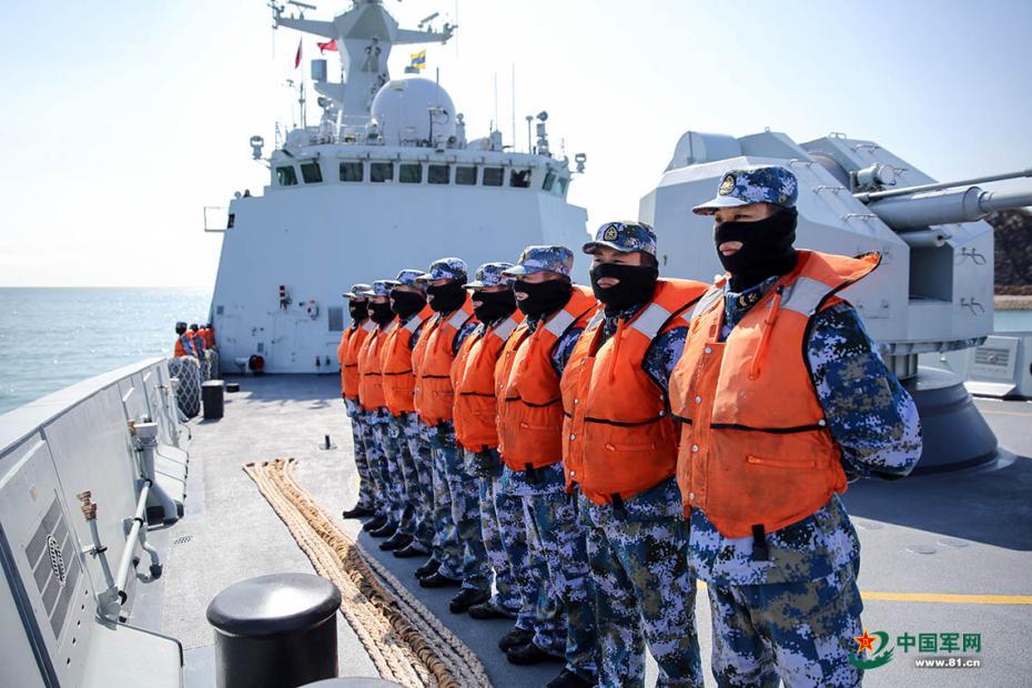 В Желтом море прошли учения китайского флота