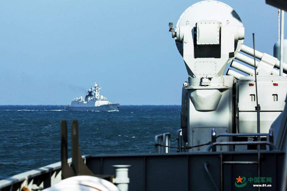 В Желтом море прошли учения китайского флота
