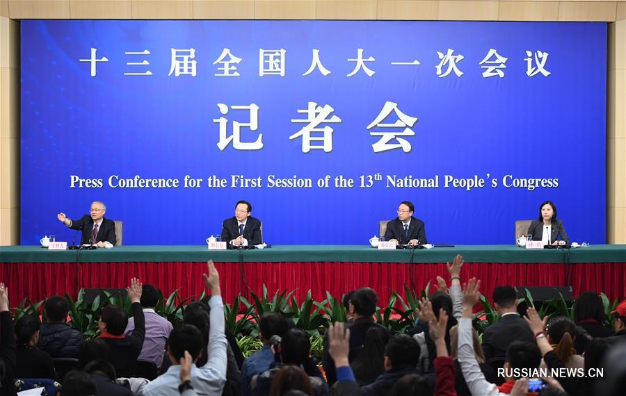 На полях сессии ВСНП состоялась пресс-конференция с участием министра сельского хозяйства КНР