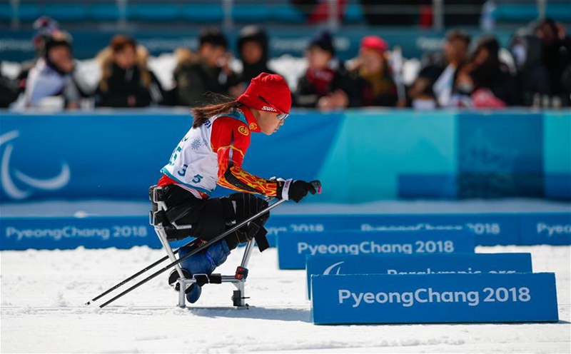 Паралимпиада-2018 -- Лыжные гонки: обзор гонки на 12 км сидя среди женщин