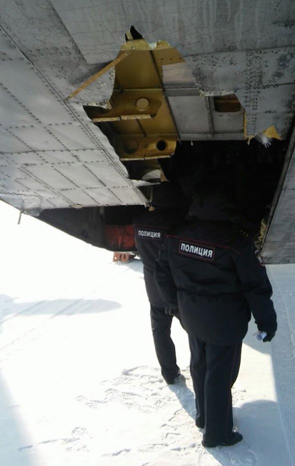 В аэропорту Якутска собрали все выпавшие с борта самолета драгоценные слитки