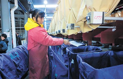 Китай расширяет использование экологически чистых упаковок экспресс-доставки