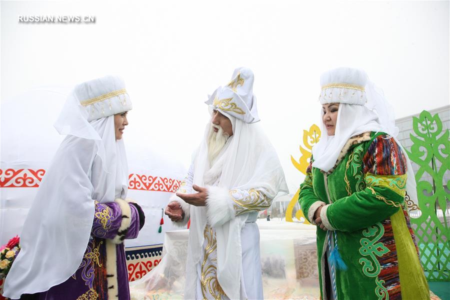 Алматинцы празднуют Наурыз