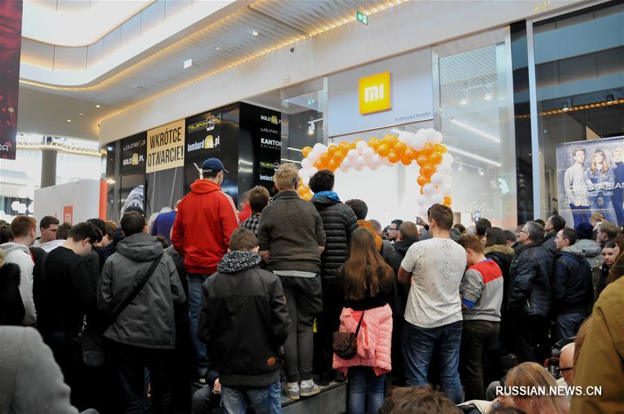В Польше открылся первый фирменный магазин Xiaomi
