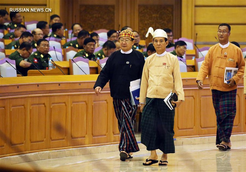 Вин Мьин избран новым президентом Мьянмы
