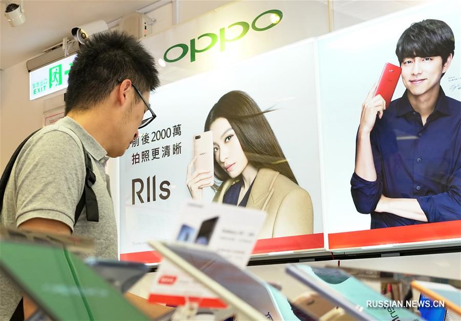 Мобильные телефоны из материковой части Китая завоевывают тайваньский рынок
