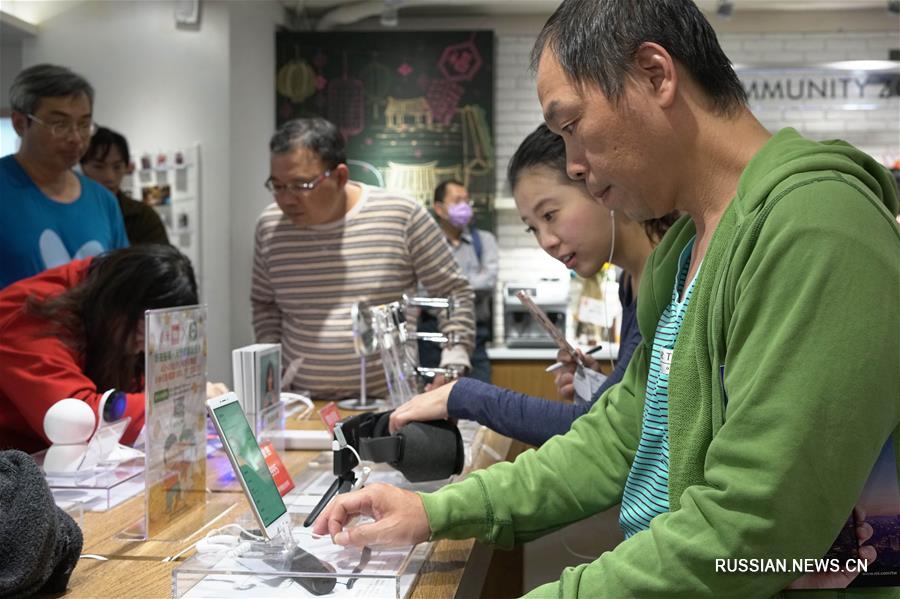 Мобильные телефоны из материковой части Китая завоевывают тайваньский рынок