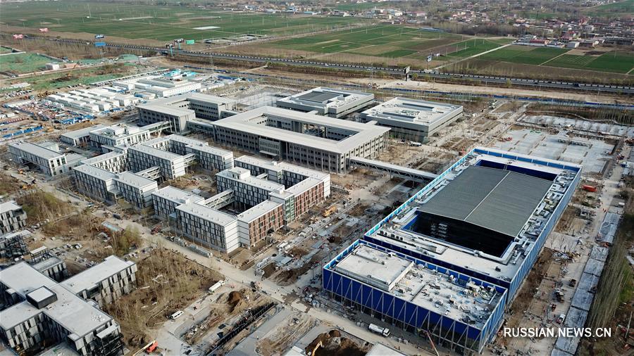В новом районе Сюнъань завершается строительство центра услуг населению