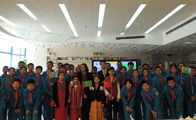 Сотрудники туркменского диппредставительства посетили образцовую школу Пекина