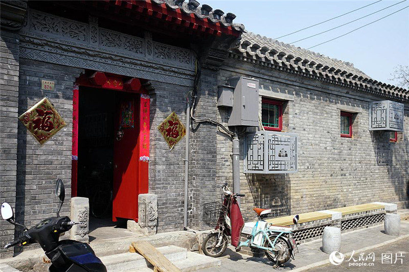 В Пекине восстановился живописный район старых переулков