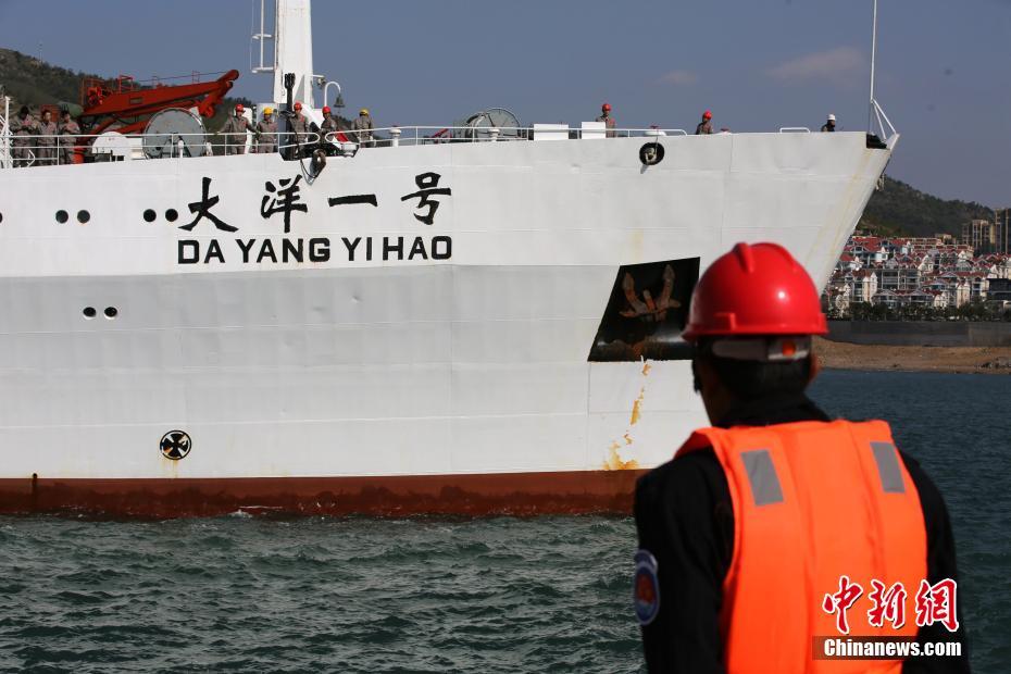 Китайское судно «Даян-1» прошло тестовую эксплуатацию и вернулось в порт