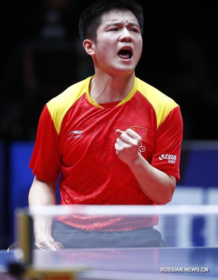 Мужская сборная Китая в девятый раз выиграла командный чемпионат мира по настольному теннису