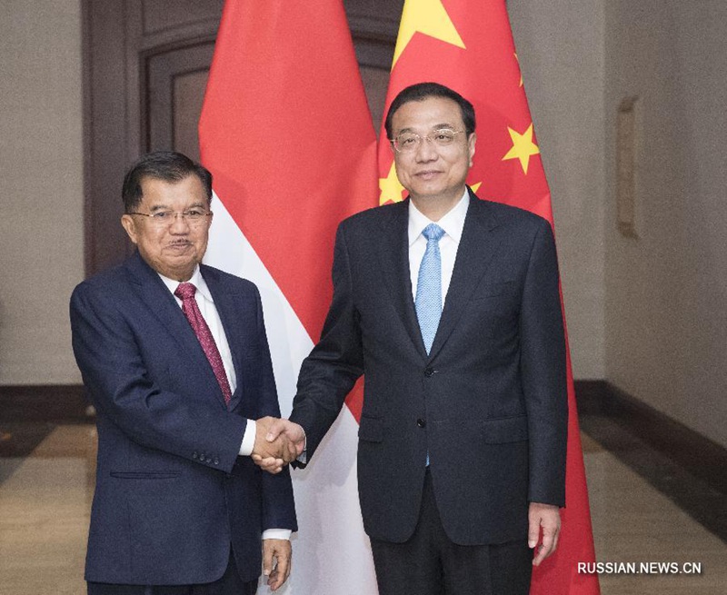 Китай готов содействовать дальнейшему развитию отношений с Индонезией -- Ли Кэцян