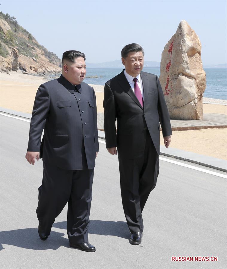 Си Цзиньпин встретился с Ким Чен Ыном в Даляне