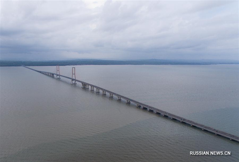 Сурабайско-Мадурский мост как наглядное свидетельство китайско-индонезийской дружбы
