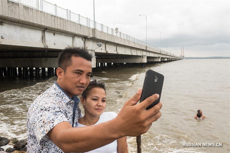 Сурабайско-Мадурский мост как наглядное свидетельство китайско-индонезийской дружбы