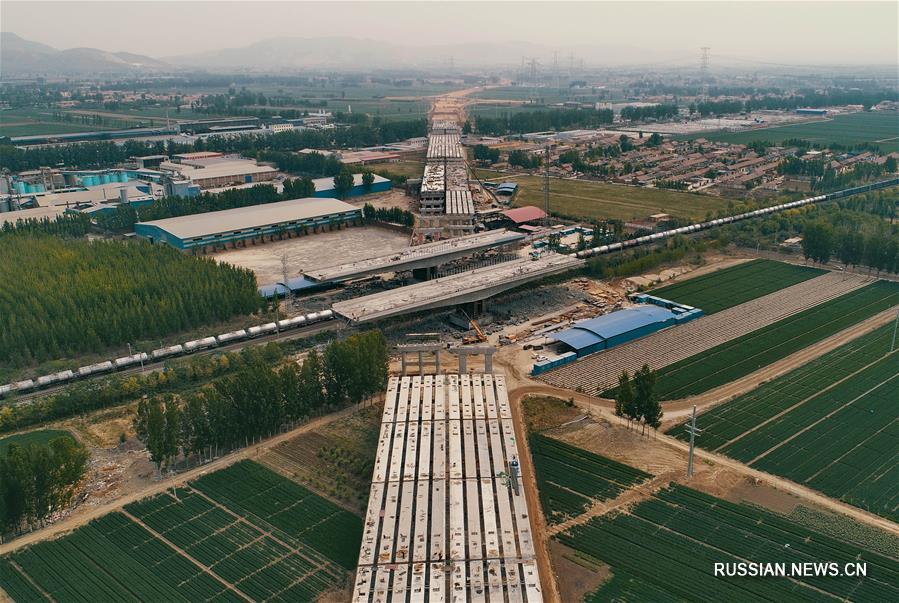 Строительство хэбэйского участка скоростного шоссе Пекин -- Циньхуандао