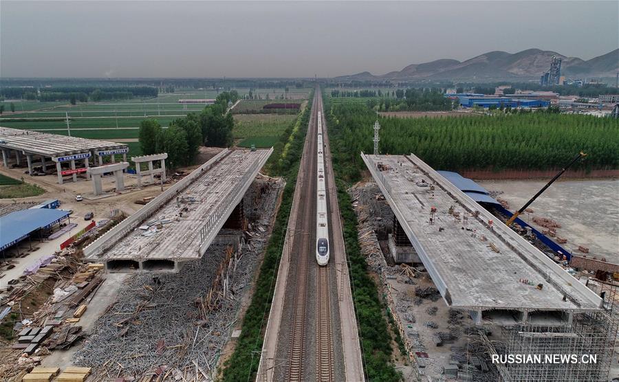 Строительство хэбэйского участка скоростного шоссе Пекин -- Циньхуандао