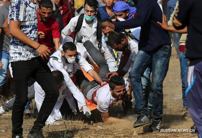 В результате столкновений в секторе Газа погиб палестинец