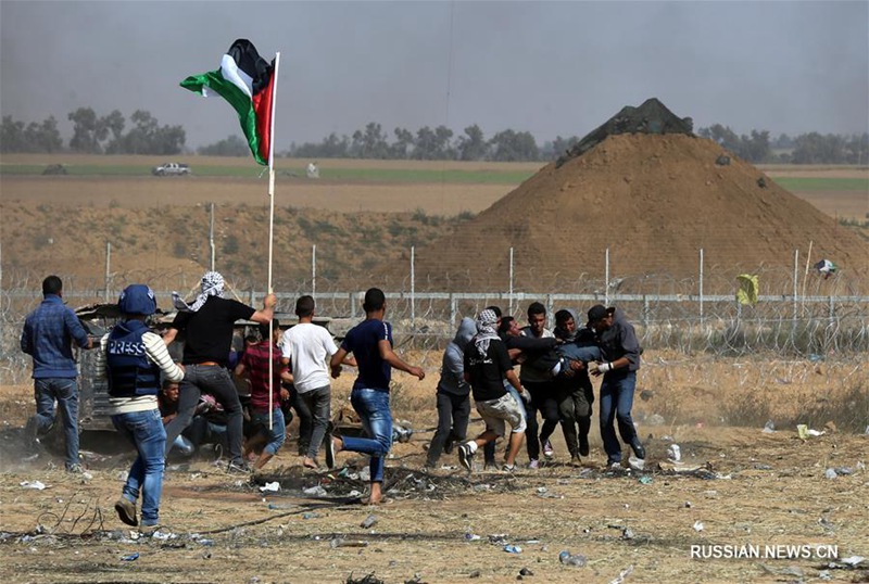 В результате столкновений в секторе Газа погиб палестинец