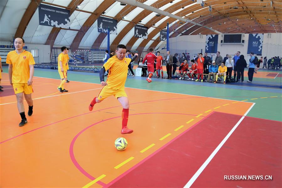 В Астане прошел товарищеский турнир по мини-футболу дипмиссий стран-членов ШОС