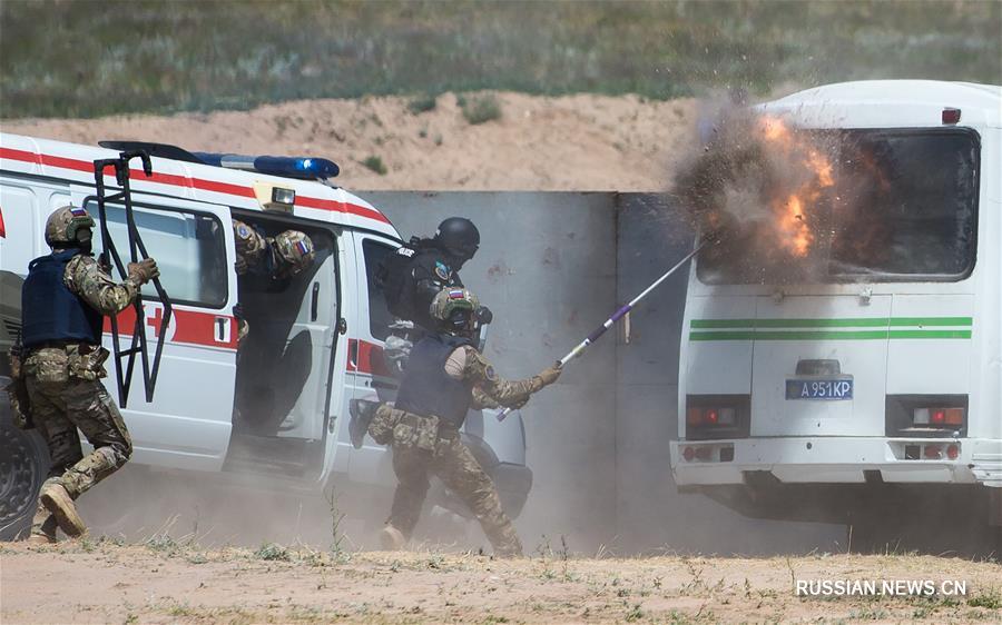 Учения спецназа стран-членов ОДКБ прошли в Казахстане