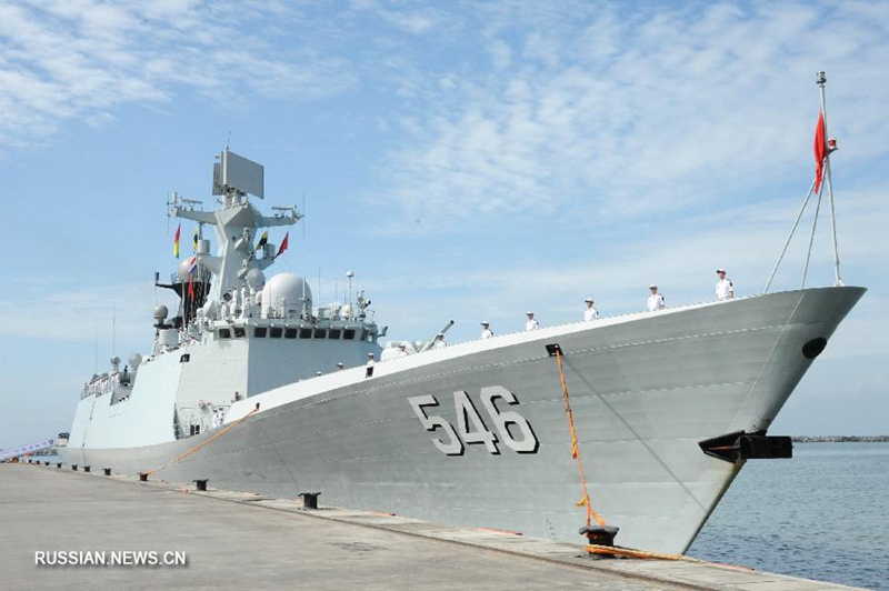 28-я конвойная флотилия ВМС НОАК прибыла в Гану с визитом
