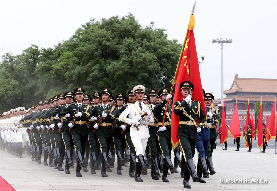 В Пекине организована первая приветственная церемония в честь иностранного лидера в обновленном формате