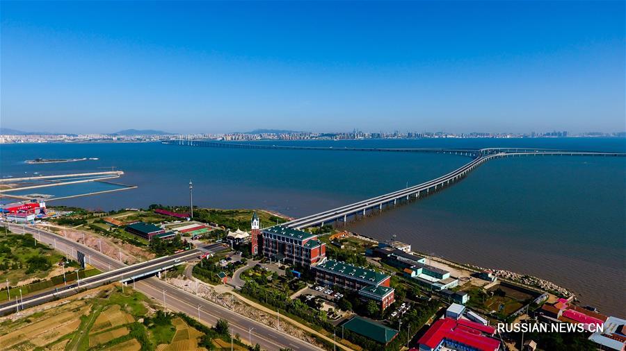 Цзяочжоуваньский мост в Циндао