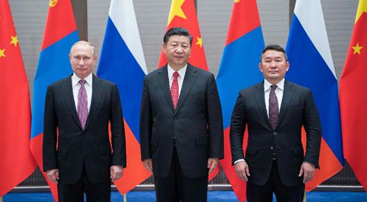 Под председательством Си Цзиньпина состоялась 4-я встреча глав государств Китая, России и Монголии