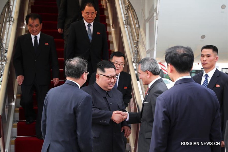 Лидер КНДР Ким Чен Ын прибыл в Сингапур на саммит КНДР-США -- МИД Сингапура