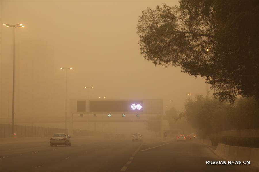 Песчаная буря в Кувейте