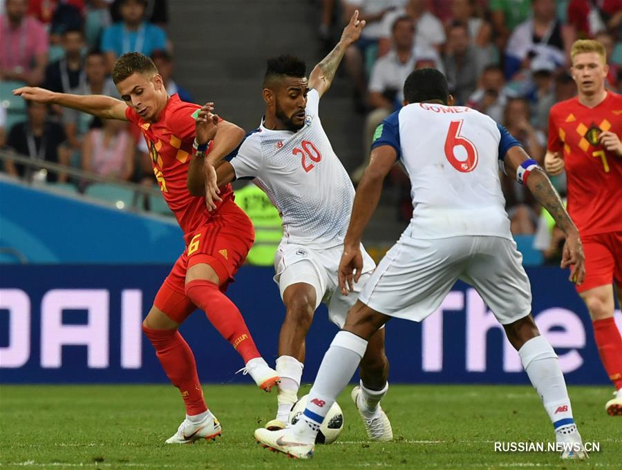 Футбол -- ЧМ-2018, группа G: Бельгия переиграла Панаму