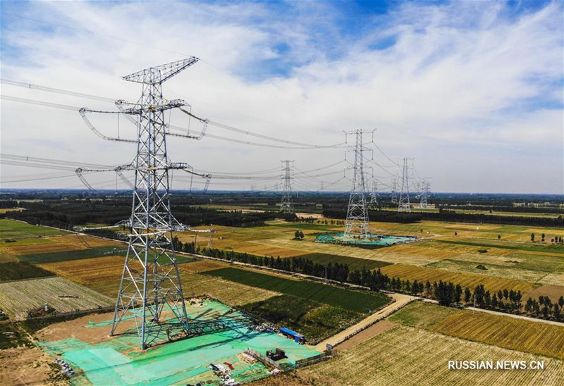 В районе Сюнъань завершен первый крупный проект электроэнергетического строительства